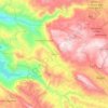 Mapa topográfico Soyaló, altitud, relieve