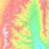 Mapa topográfico Monumento Natural del Abra del Acay, altitud, relieve