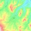 Mapa topográfico Colipa, altitud, relieve