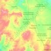 Mapa topográfico Fresnillo, altitud, relieve