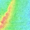 Mapa topográfico Ciudadela 20 de Julio, altitud, relieve