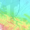 Mapa topográfico San Pedro de Putina Punco, altitud, relieve