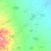 Mapa topográfico Vetagrande, altitud, relieve