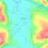 Mapa topográfico Сіверськ, altitud, relieve