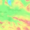 Mapa topográfico Parras, altitud, relieve