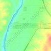Mapa topográfico Rio Bravo, altitud, relieve