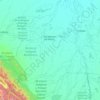 Mapa topográfico Moxos, altitud, relieve