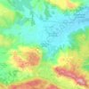 Mapa topográfico Simat de Valldigna, altitud, relieve