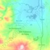 Mapa topográfico San Francisco de Yojoa, altitud, relieve
