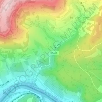 Mapa topográfico 79801, altitud, relieve
