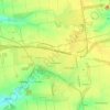 Mapa topográfico Pokrovsk, altitud, relieve