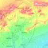 Mapa topográfico Abanilla, altitud, relieve