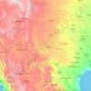 Mapa topográfico Rio Grande, altitud, relieve
