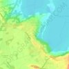 Mapa topográfico Annone di Brianza, altitud, relieve