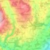 Mapa topográfico Horgenzell, altitud, relieve