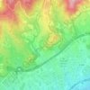 Mapa topográfico Bonavista, altitud, relieve