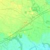 Mapa topográfico Mede, altitud, relieve