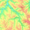 Mapa topográfico Raión de Kostiantynivka, altitud, relieve