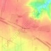 Mapa topográfico Очеретине, altitud, relieve