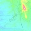 Mapa topográfico Erla, altitud, relieve