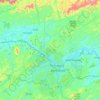 Mapa topográfico Barra Mansa, altitud, relieve