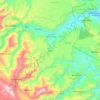 Mapa topográfico Jopala, altitud, relieve