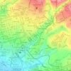 Mapa topográfico Ciruelas, altitud, relieve