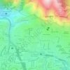 Mapa topográfico Los Frailes, altitud, relieve