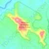 Mapa topográfico Reserva Biológica Sierra Prieta, altitud, relieve