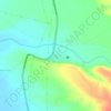 Mapa topográfico Paria, altitud, relieve