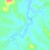 Mapa topográfico Río Chacuey, altitud, relieve