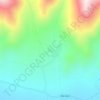 Mapa topográfico Los Odres, altitud, relieve