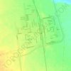 Mapa topográfico Las Lajitas, altitud, relieve
