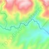 Mapa topográfico Río Tumbes, altitud, relieve