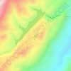 Mapa topográfico Laguna Verde, altitud, relieve