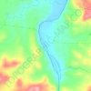 Mapa topográfico Río Yaque del Norte, altitud, relieve